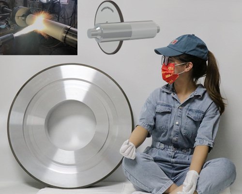 Diamond Cylindrical Wheel for Thermal Spray Coating