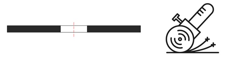 T41 disco de corte inox/metal