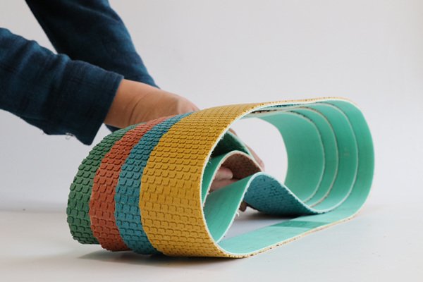 banda de lijado de diamante