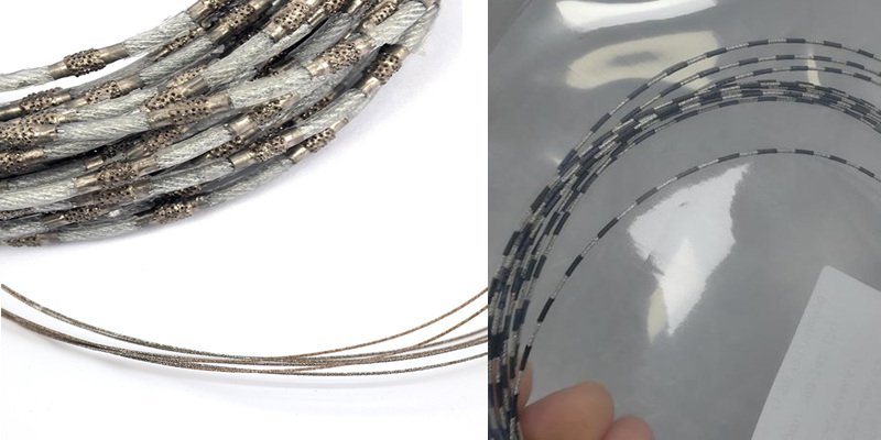 corte con hilo diamantado