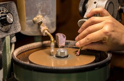 disco lapidario para gemas