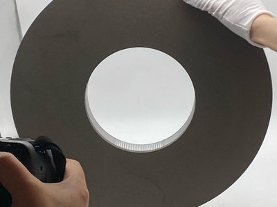 Micro magnetic connector grinding